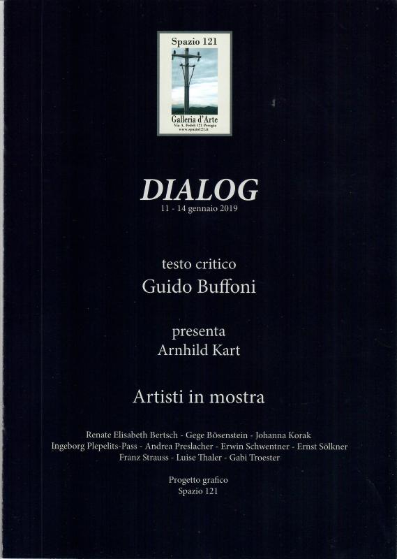 Spazio 121, "Dialog", front matter